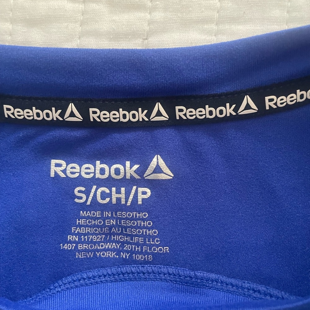 Reebok Blue Men's Performance Underwear Brief with Logo Waistband